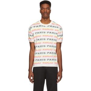 Kenzo Multicolor Logo Knit Shirt